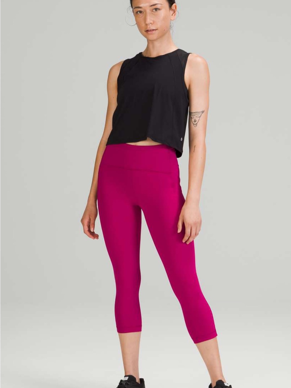Lululemon Swift Speed High-Rise Crop Wild Berry